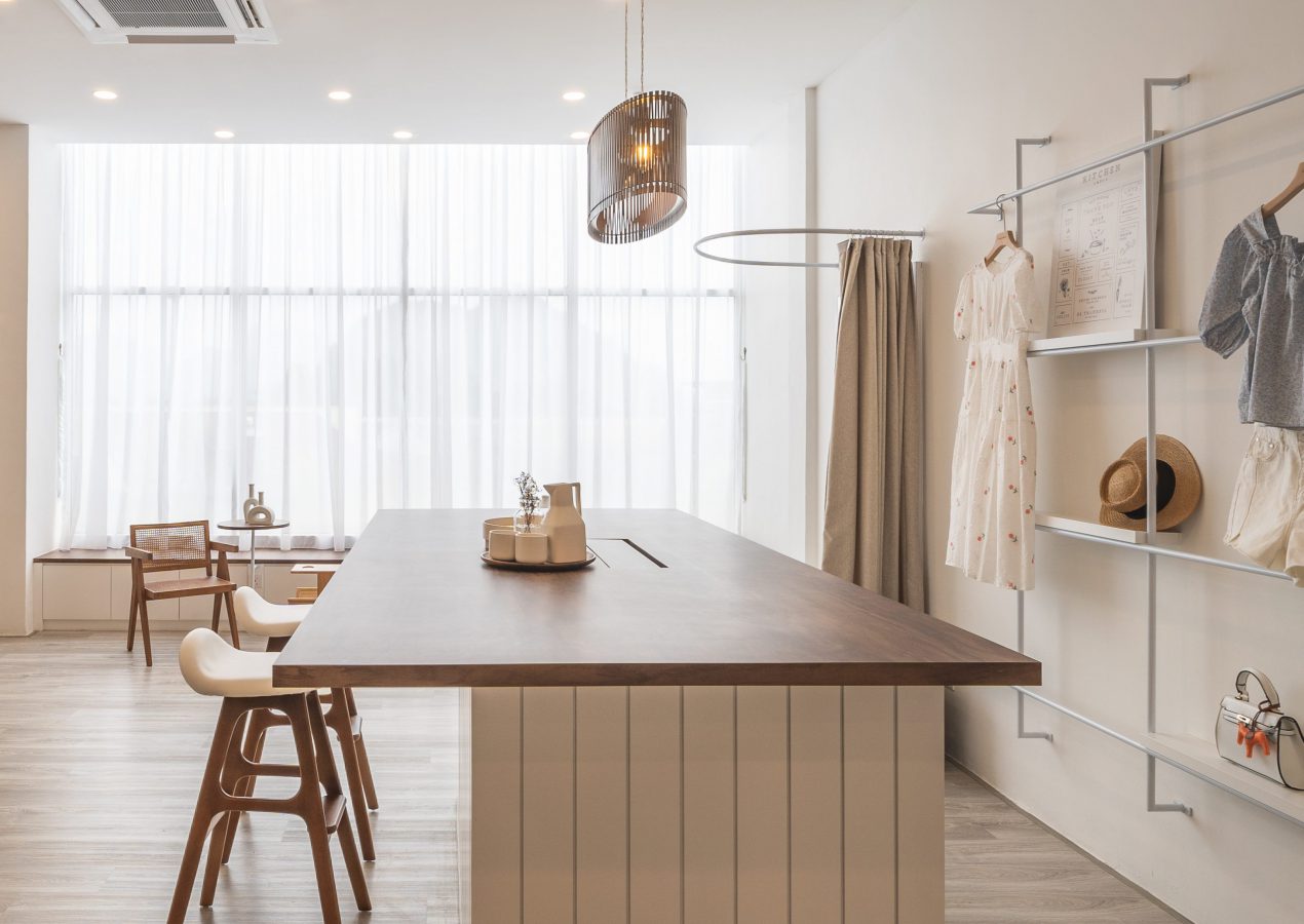 JAPANDI DESIGN CONCEPT IN A FASHION ATELIER