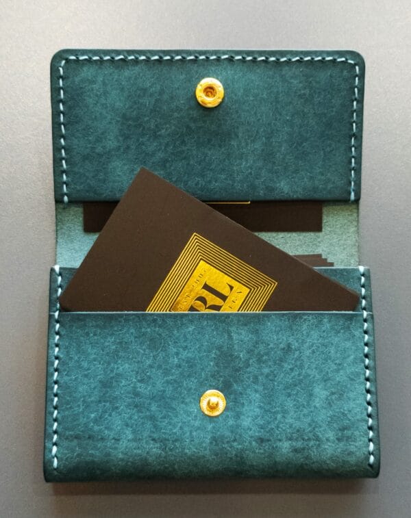 Blue Card Case